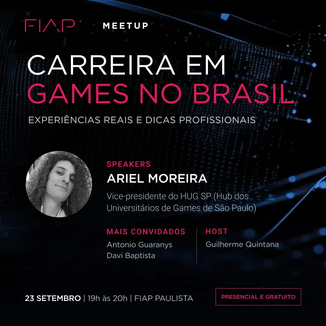 HUG - Hub dos Universitários de Games de SP palestra FIAP